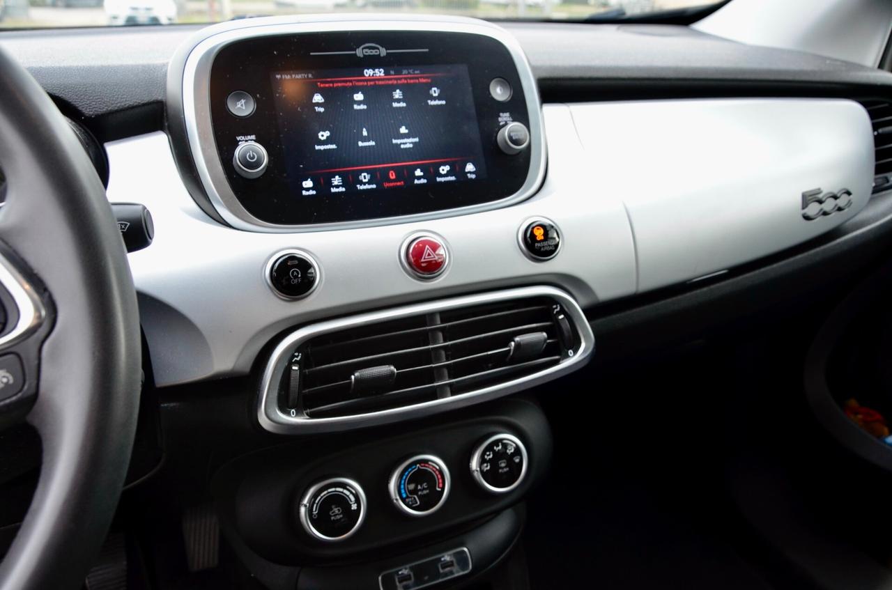 FIAT 500x 1.0 T3 CONNECT 120cv, UFF ITALIANA, EURO 6D, BICOLOR, APPLE ANDROID, PERMUTE