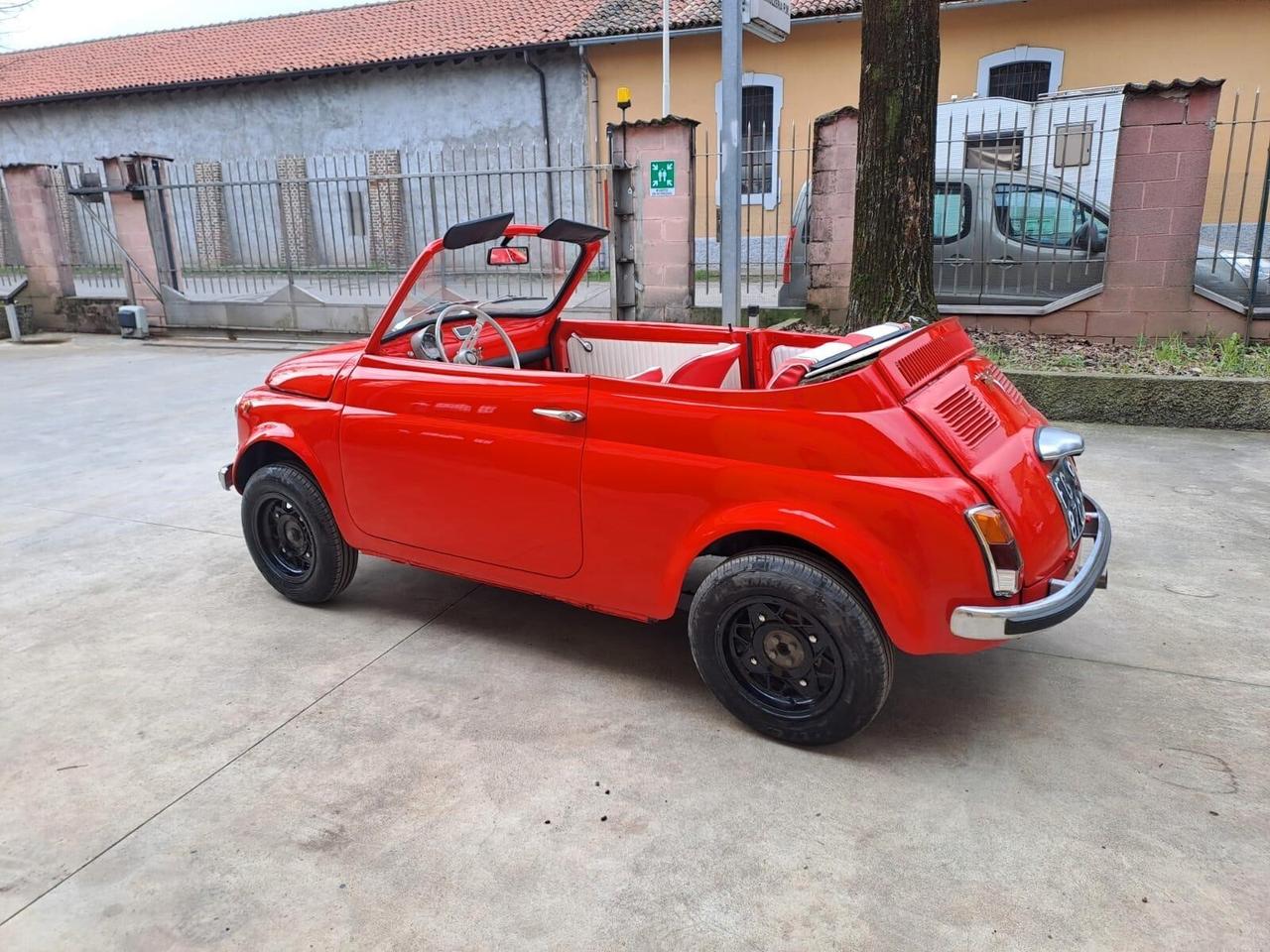 Fiat 500 500F Cabrio del 1970