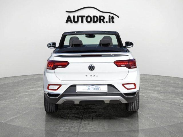 VOLKSWAGEN T-Roc Cabriolet 1.0 TSI 110cv Style Fari IQ, Retrocamera