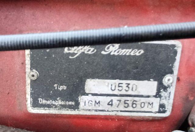 ALFA ROMEO GT JUNIOR SCALINO