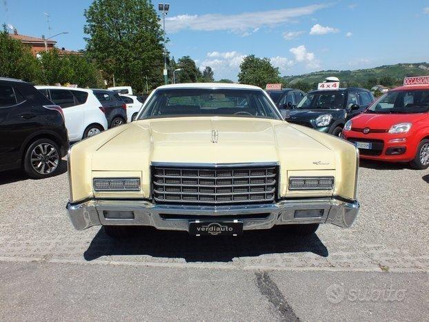 LINCOLN CONTINETAL V8 1972 ASI TARGA ORO