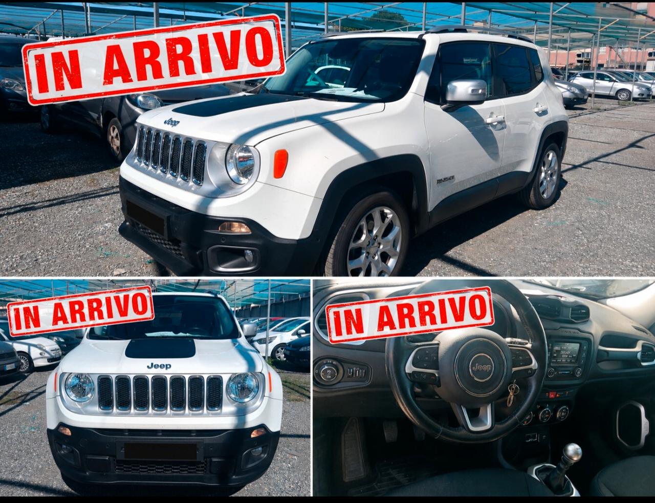 Jeep Renegade Limited 2017 | 105.000 km | IN ARRIVO | €12.890