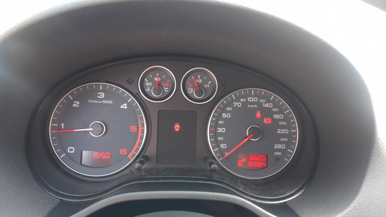Audi A3 SPB 1.6 TDI 90 CV CR F.AP NEOP 12