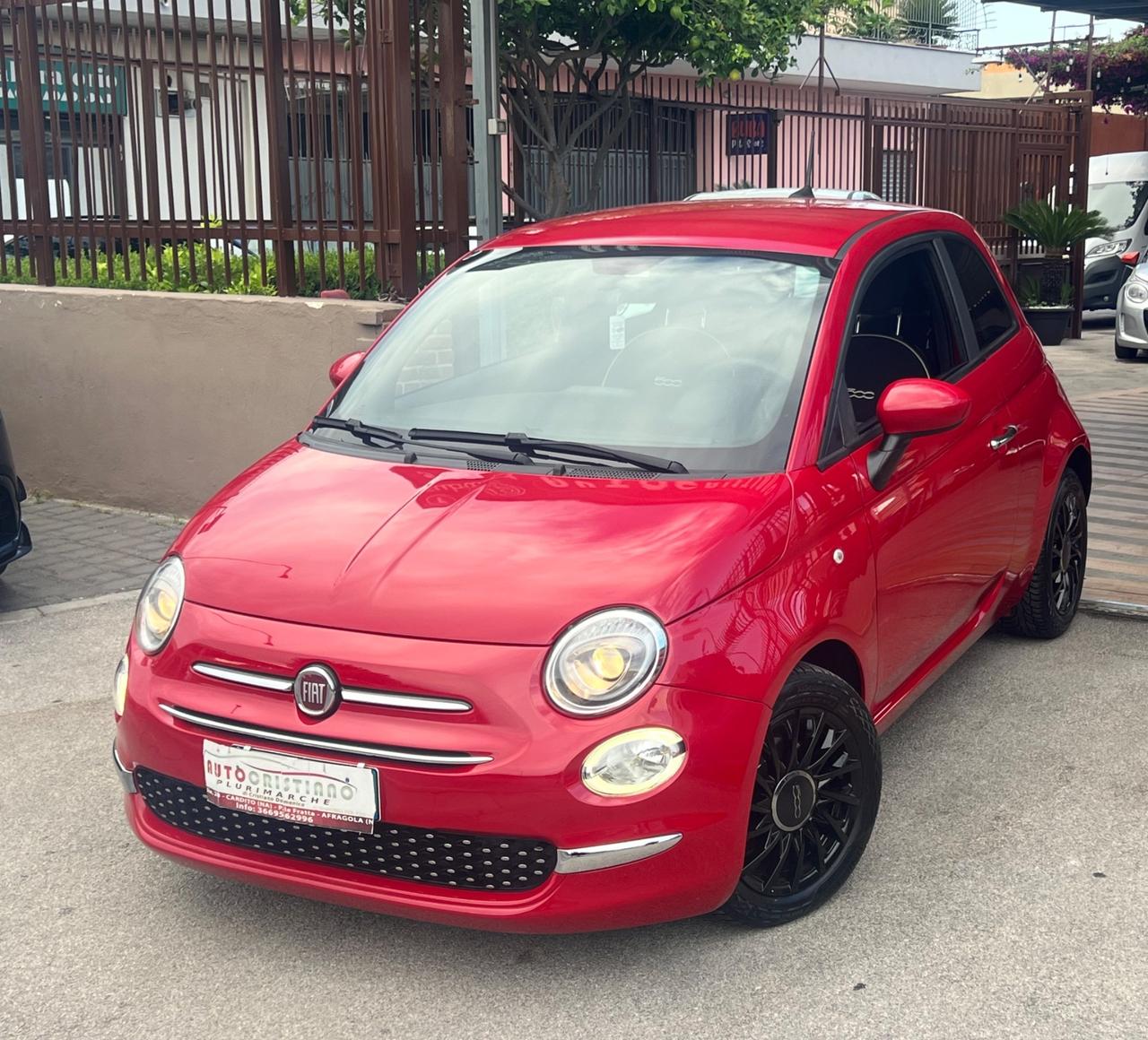 Fiat 500 1.0 Hybrid Red