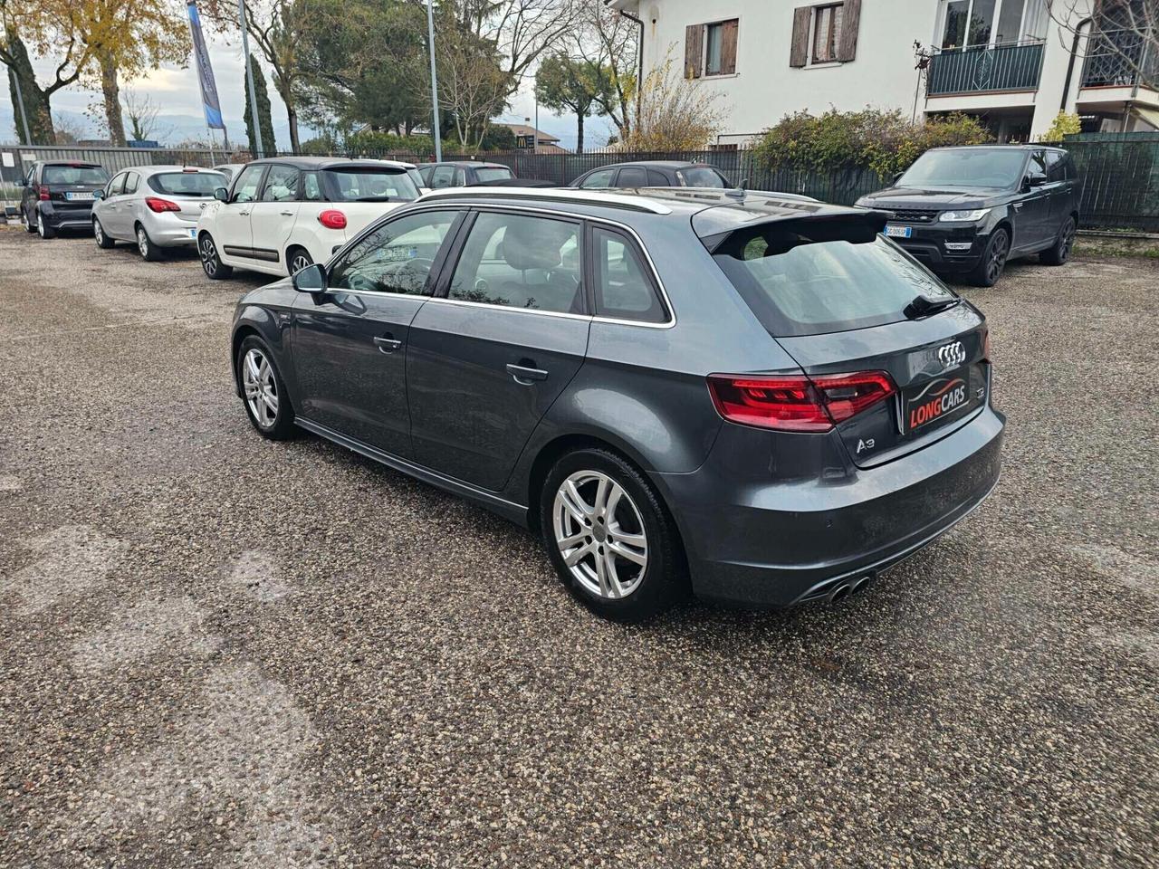 Audi A3 SPB 2.0 TDI 184 CV clean diesel quattro S tronic Ambition