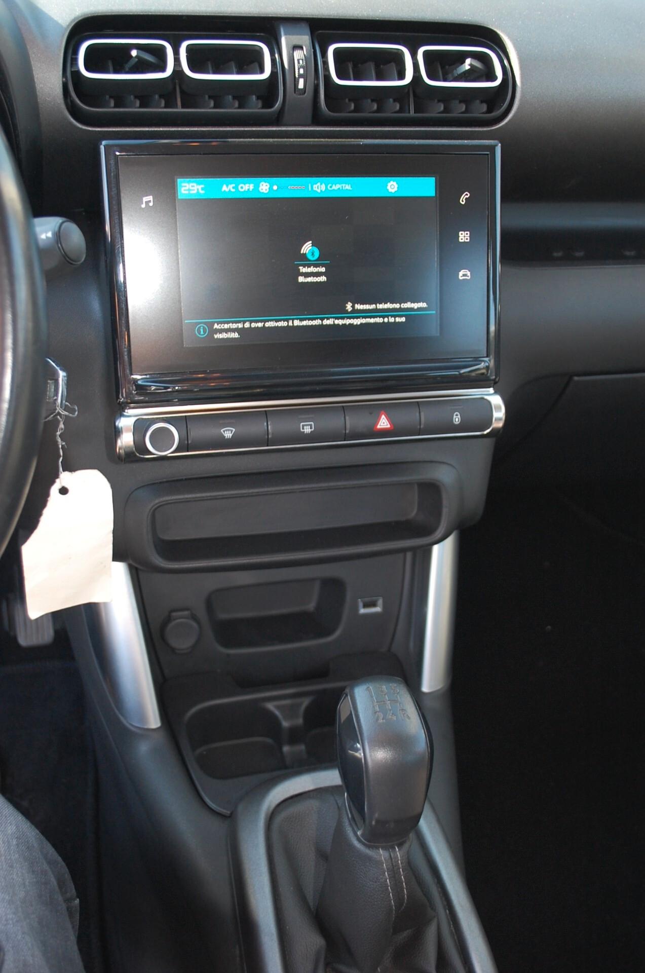Citroen C3 Aircross 1.2 puretech Feel 82CV Uff italy App Clima Radar USB