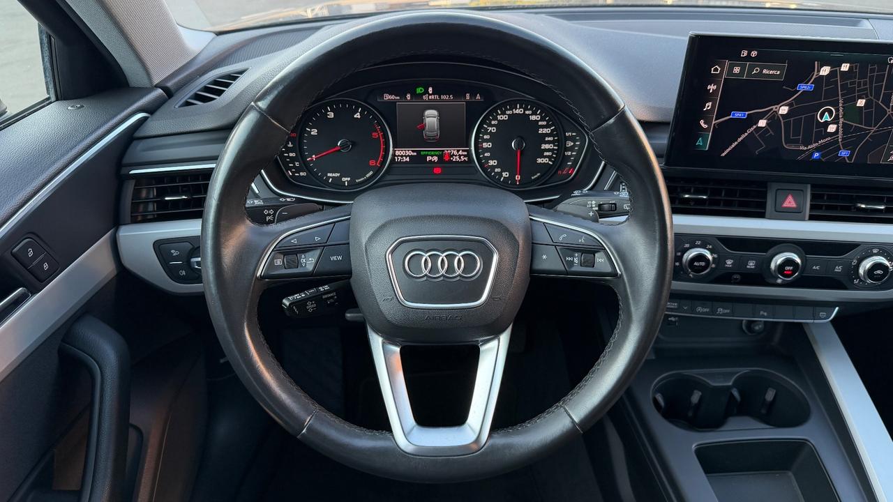 AUDI A4 AVANT 35 2.0 BUSINESS ADVANCED S-TRONIC TDI 163 CV - FULL LED, CARPLAY, CRUISE CONTROL