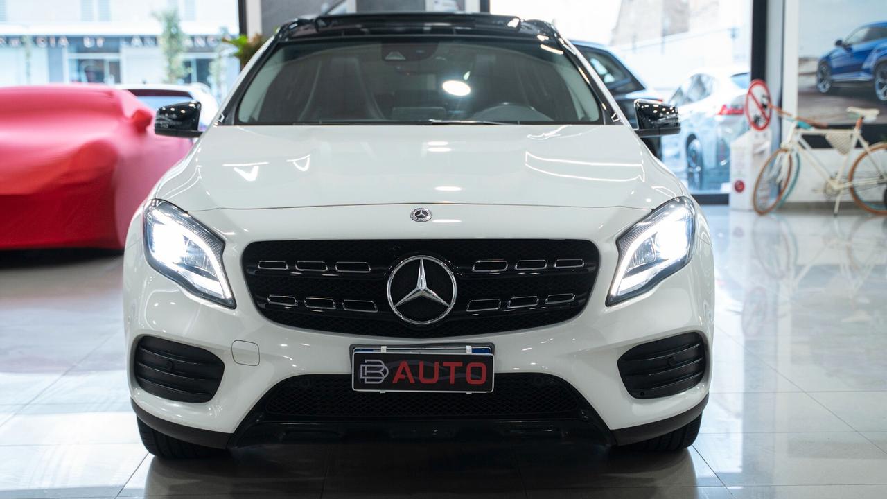 Mercedes-benz GLA 200 D NIGHT EDITION AUTO TETTO CARBONIO NAVI PELLE FULL OPTIONAL