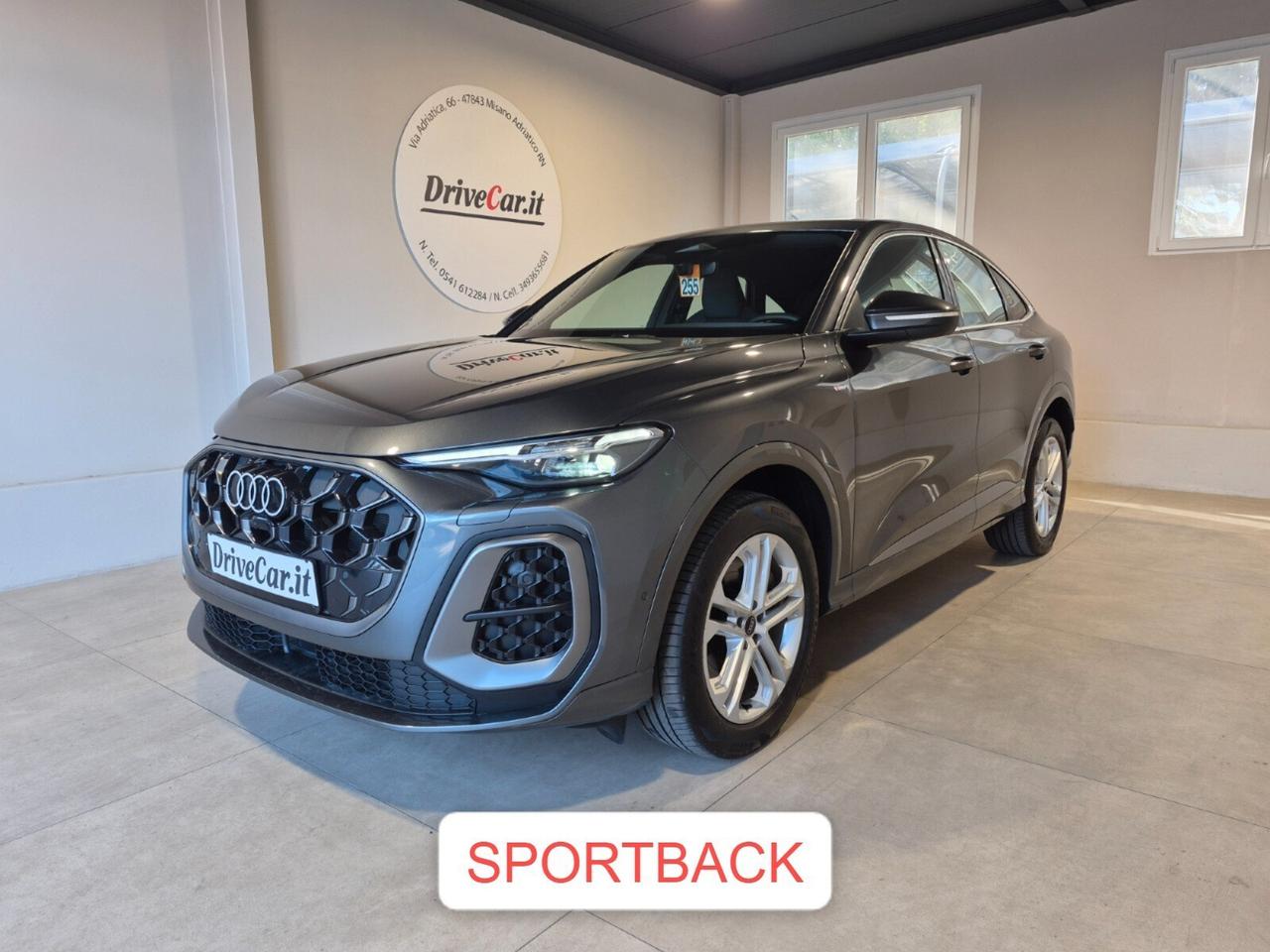 Audi Q5 SPB QUATTRO S LINE EDITION S-TRONIC MATRIX DISPLAY PASSEGGERO APPLE CAR PLAY/ANDROID AUTO ACC LUCI AMBIENTE 360° WIRELESS