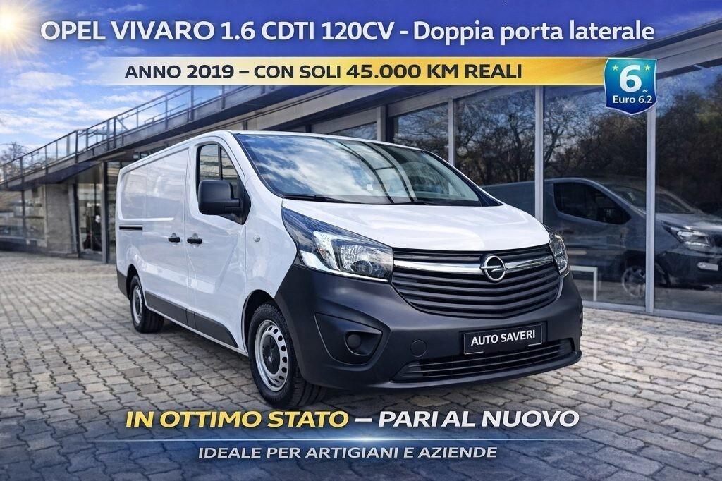 OPEL vivaro 1.6 CDTI 120CV Doppia porta laterale