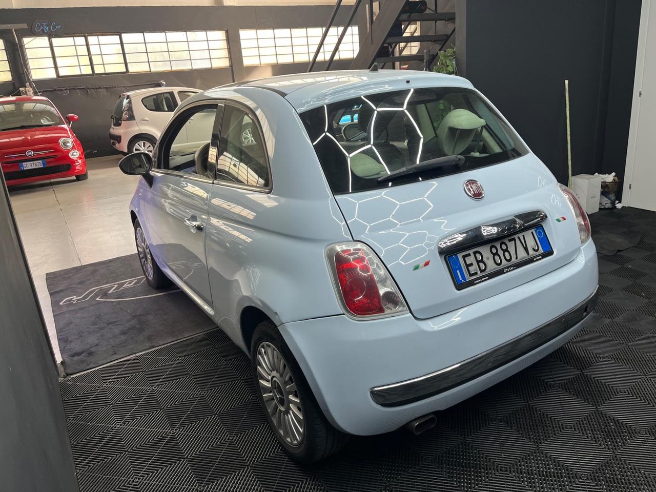 Fiat 500 1.2 Benzina (69 CV) – 2010 – Azzurro Chiaro