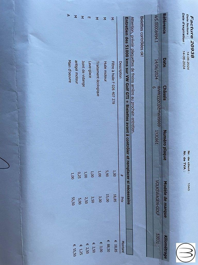 VOLKSWAGEN - Golf - GTI Perf. 2.0 245CV TSI DSG 3p. BMT