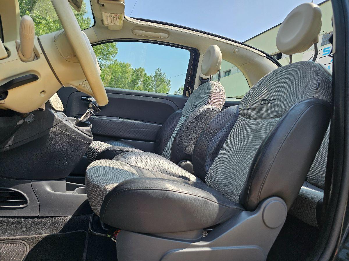 FIAT 500C 0.9 BENZINA 135.000KM 2011 GARANZIA 12M