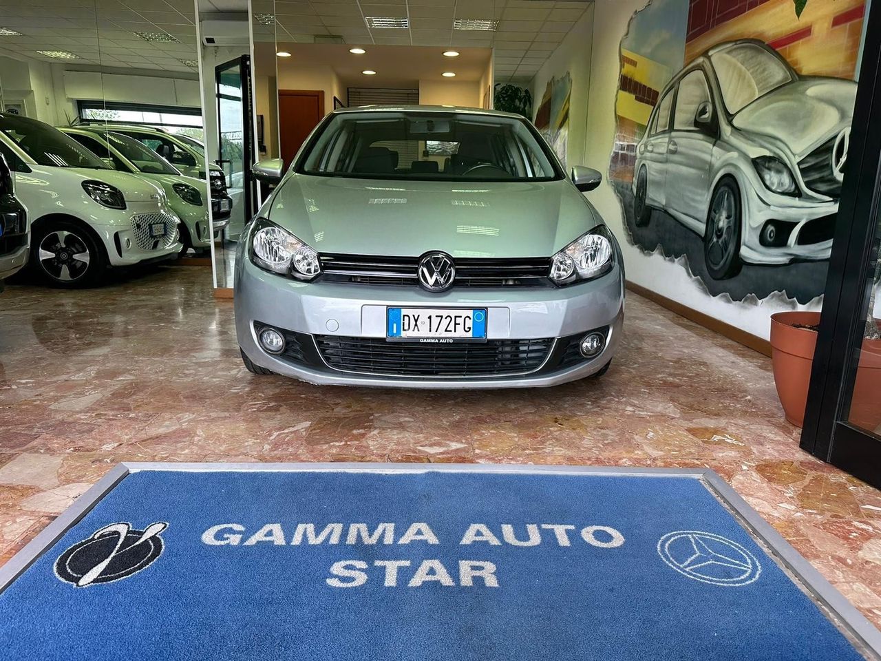 VOLKSWAGEN GOLF 1.4 TSI DSG HIGHLINE 5P ARGENTO MET PELLE SCAMOSCIATA NERA KM 98000 TUTTI I TAGLIANDI VW UNIPRO&#x27; COME NUOVA