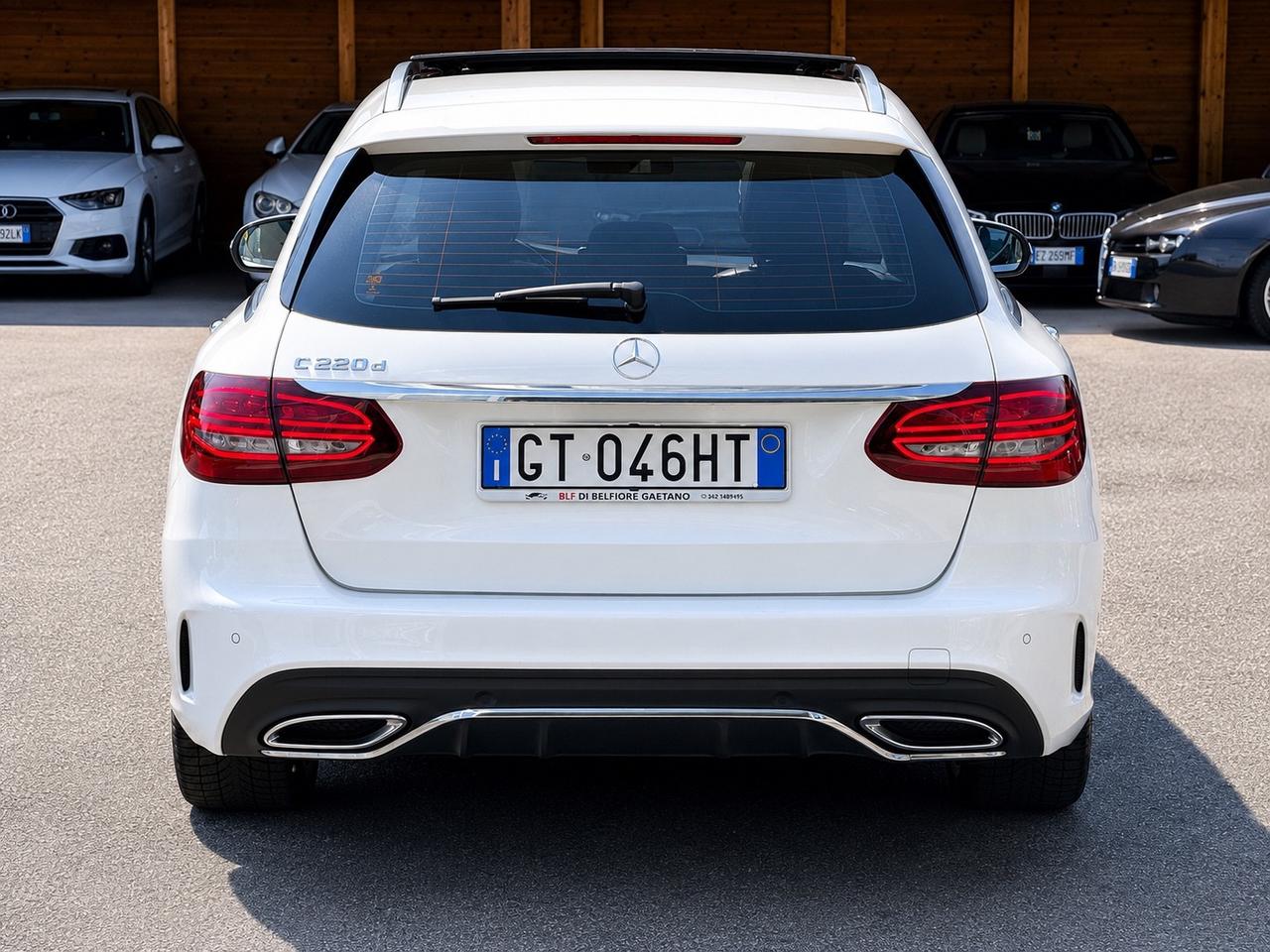 MERCEDES -BENZ C 220 d Premium Plus AMG TETTO DOPPIO APRIBILE