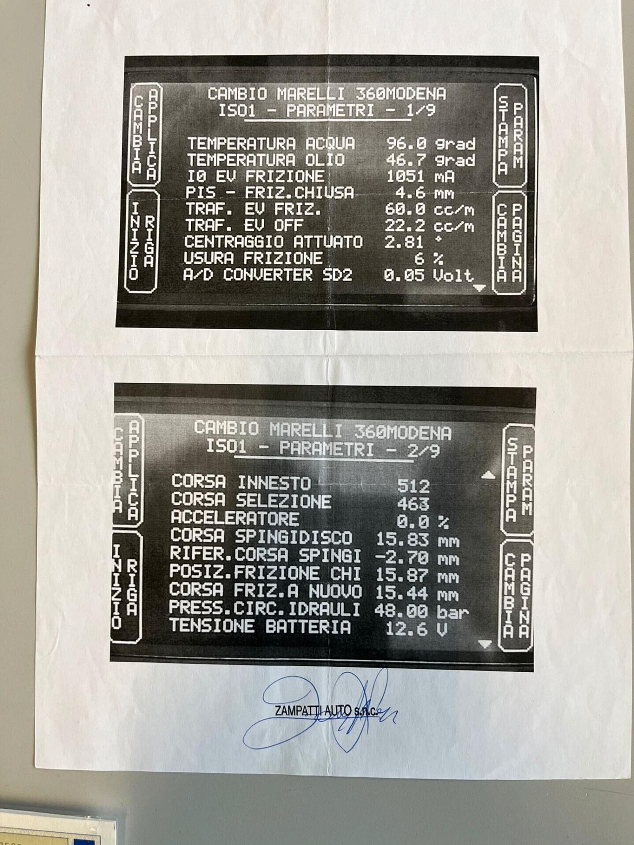 Ferrari 360 Modena F1 ASI con esenzione bollo