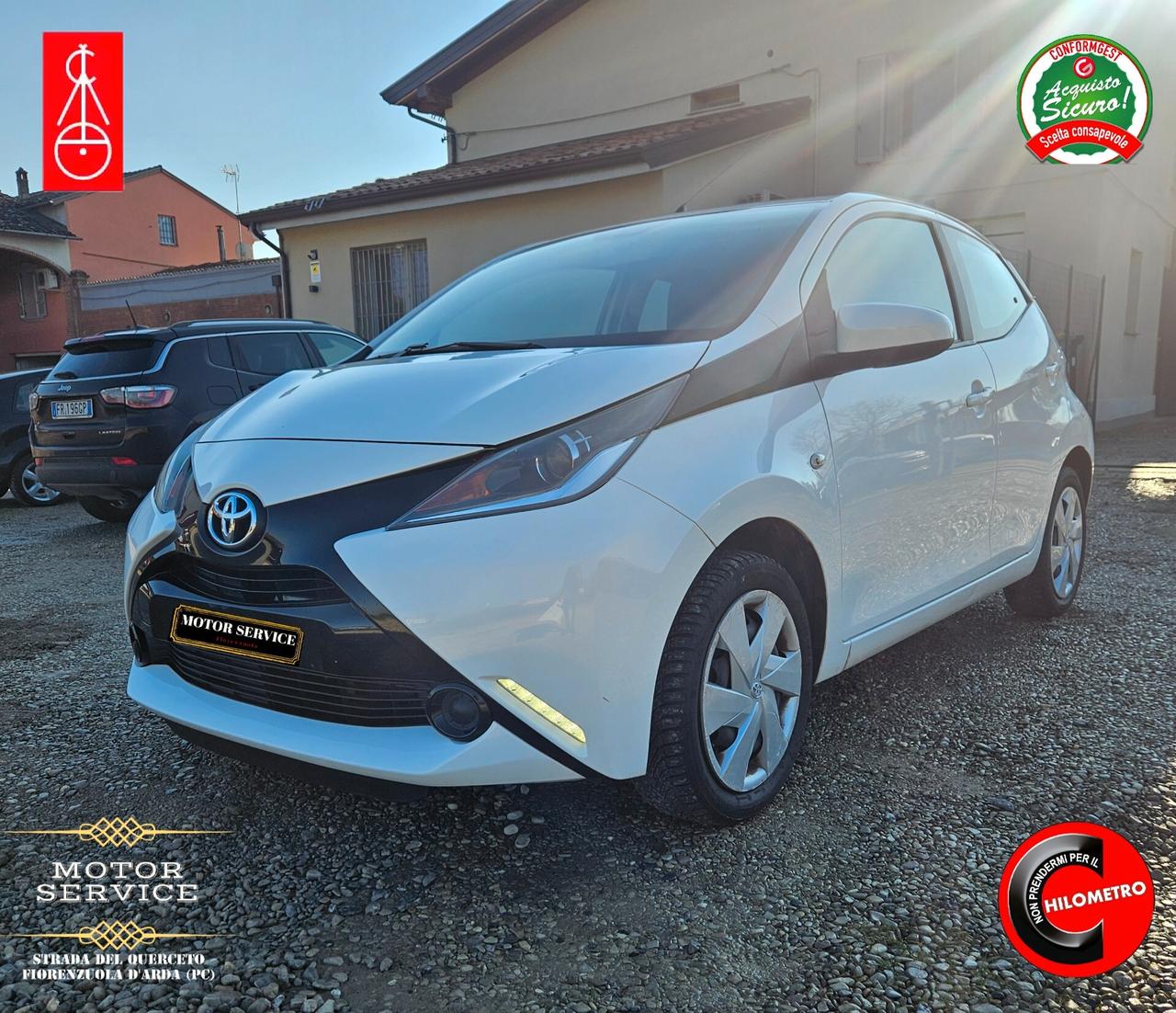Toyota Aygo 1.0 VVT-i 69 CV 5p UNIPRO DA 89€ MESE