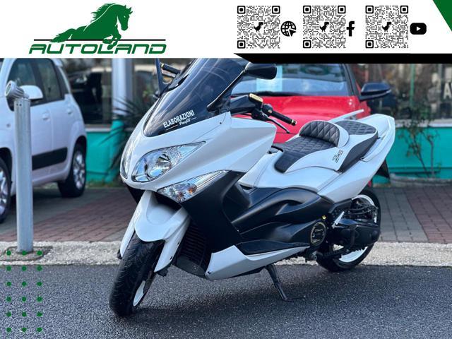 YAMAHA T-Max 500 WhiteMax*Scarico Akrapovic*SellaPelleBicolore