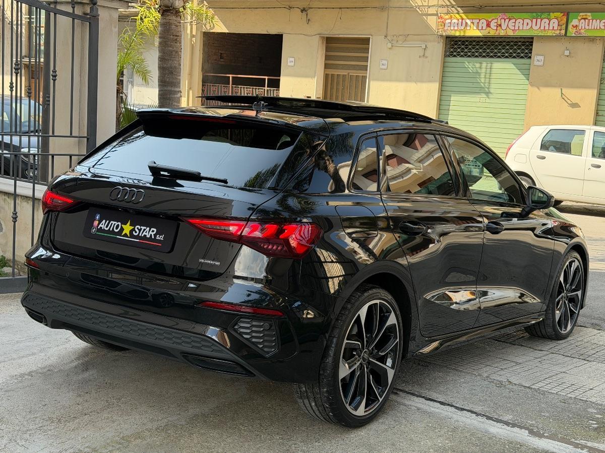 Audi A3 Sportback 40TDI 200CV Quattro S-line Identity Black