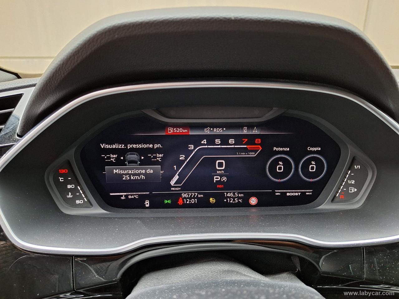AUDI RS Q3 SPB quattro S tronic TAGLIANDI UFF AUDI