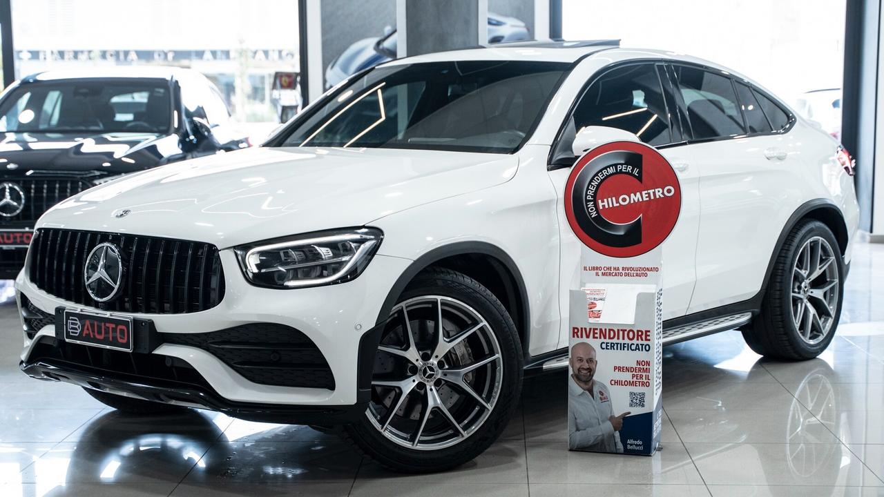 Mercedes-benz GLC 220 D COUPE 4MATIC PREMIUM PLUS AMG 20" TETTO PACK LUCI FULL OPTIONAL