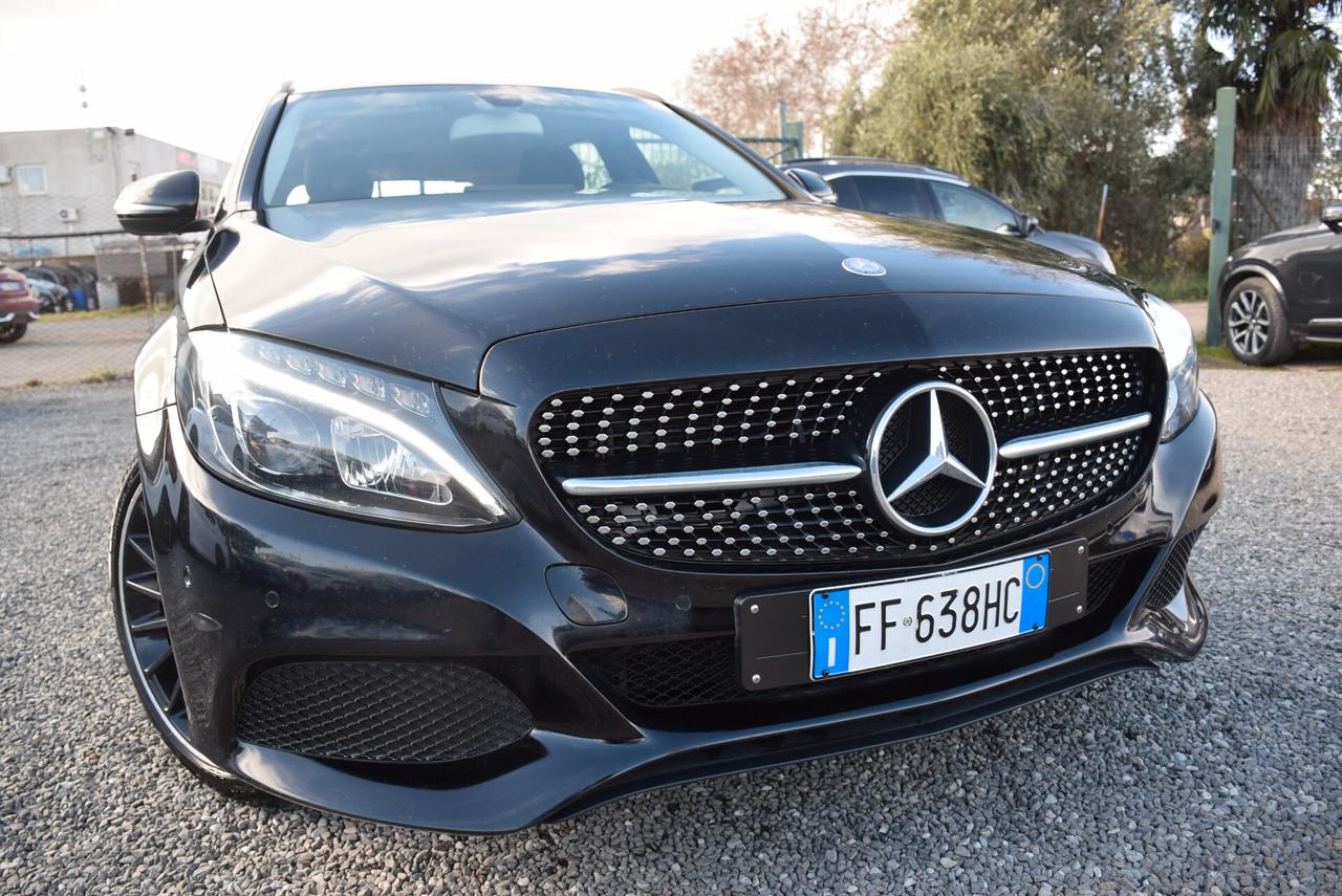 Mercedes-benz C 200 MERCEDES 200d SW Autom. GANCIO SENSORI NAV ANDROID CRUISE LED