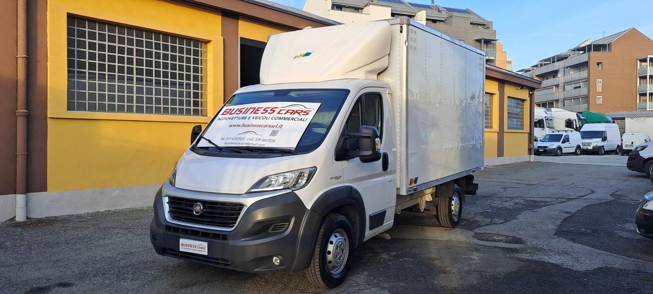 Fiat Ducato 2.3 MTJ 150 CV BOXATO CON SPONDA POSTERIORE PALFINGER KG. 400-MOTORE NUOVO