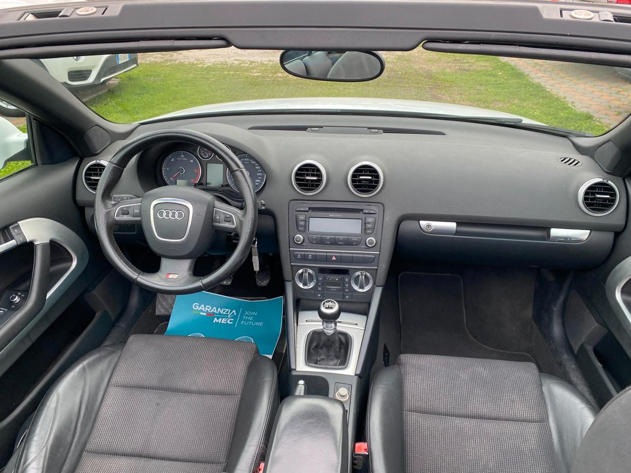 AUDI - A3 Cabrio - 1.6 TDI CR F.AP. Ambition - FINANZIABILE - PERMUTE