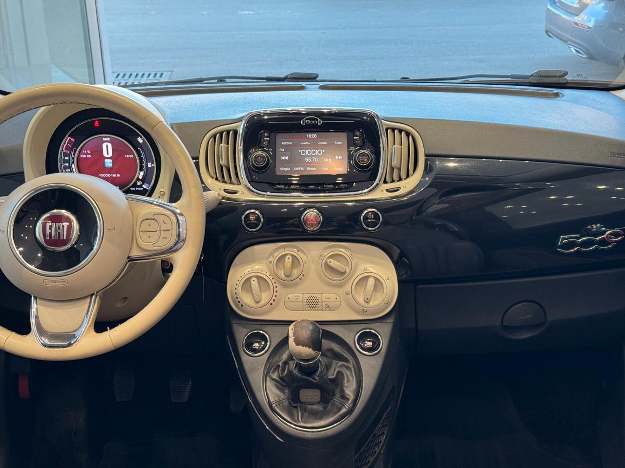 Fiat 500 C 1.2 Lounge "PELLE/NAV"