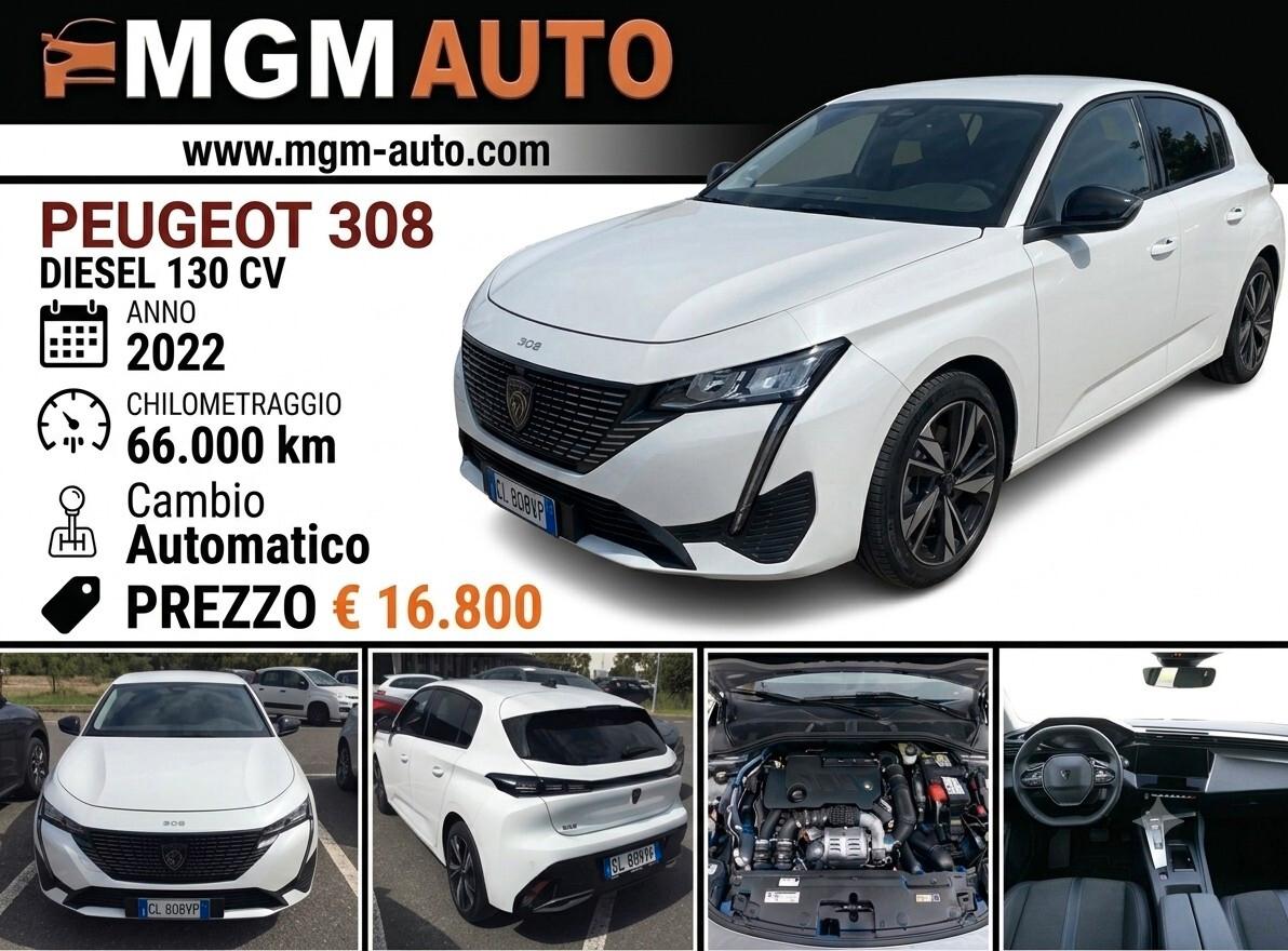 Peugeot 308 BlueHDi 130 S&S EAT8 Allure