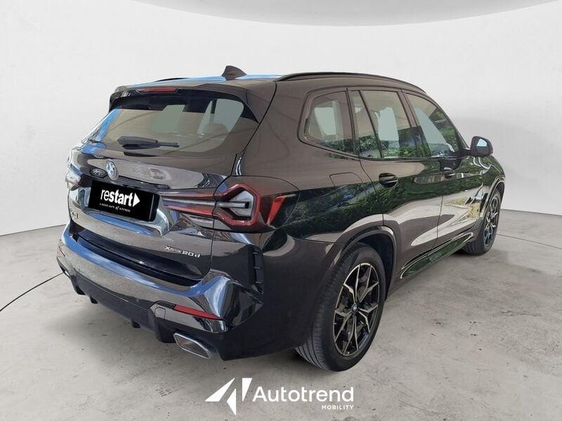 BMW X3 xDrive 20d 190 CV Mild Hybrid 48V Automatica NAVI LED Msport