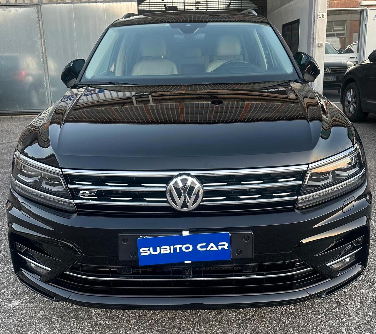 Volkswagen Tiguan Allspace Tiguan Allspace 2.0 TDI 190 CV DSG 4MOTION R-LINE TETTO APRIBILE INTERNO PELLE TOTALE