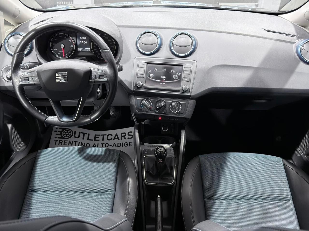 SEAT IBIZA 1.0TSI 95CV 5P 2016 1HANDE NEOPATENTATI