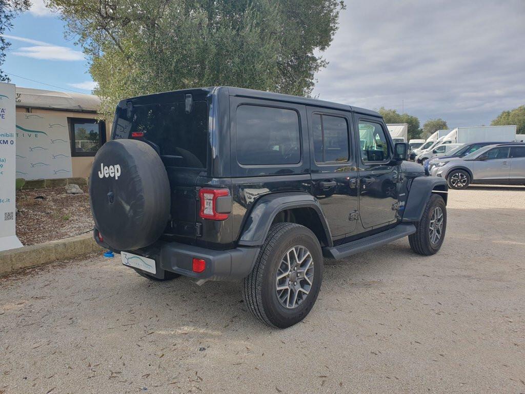 Jeep Wrangler Unlimited 2.0 380cv PHEV ATX 4xe Sahara Km0