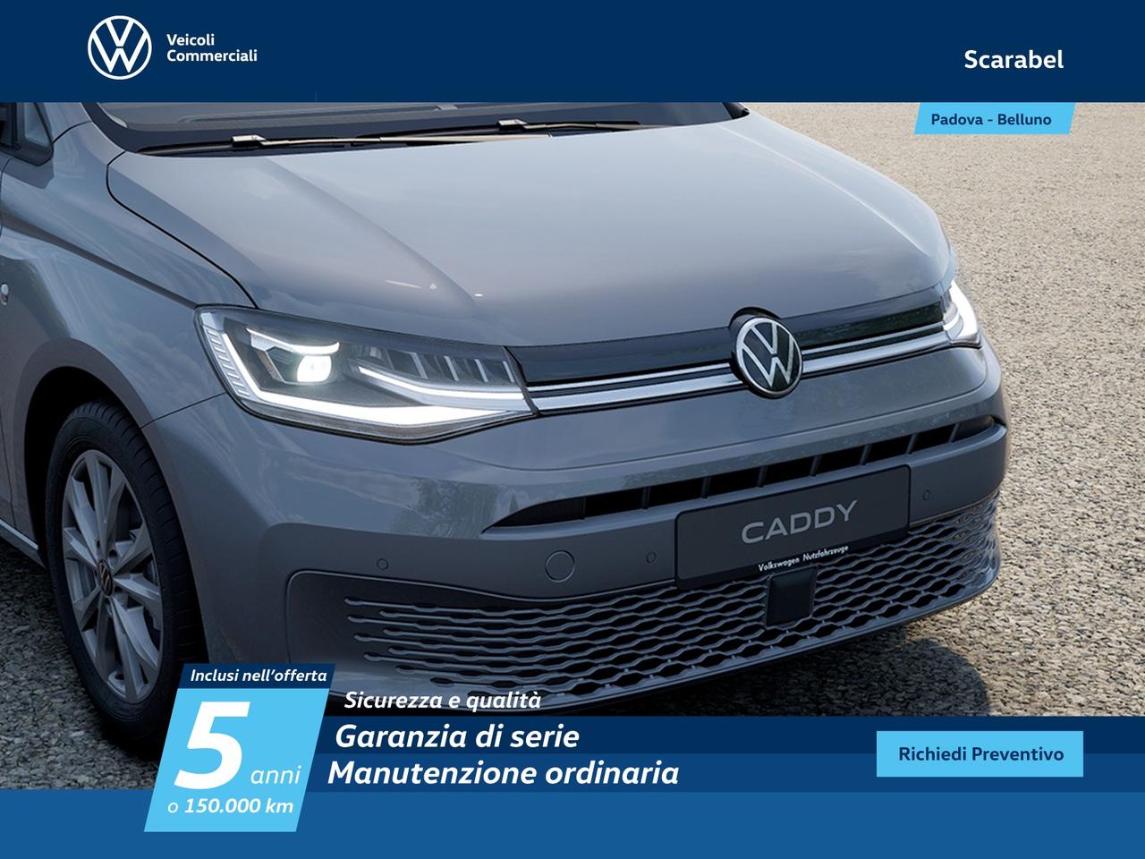 Volkswagen Caddy maxi 1.5 phev 150cv life dsg