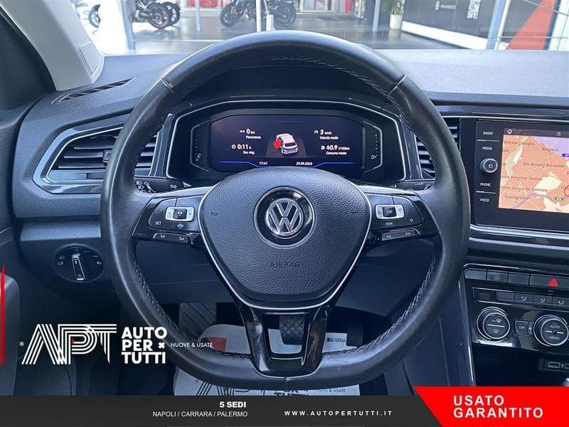 Volkswagen T-Roc T-Roc 2.0 tdi Advanced 4motion dsg