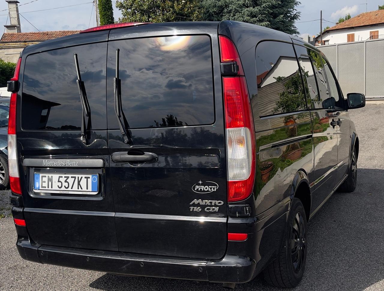 Mercedes-benz Vito 2.2 110 CDI TN Mixto Vetrato Long