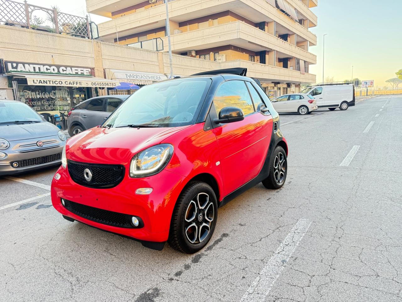 Smart ForTwo 90 0.9 T twinamic cabrio Prime LED NAVI KAMERA PELLE PDC CERCHI 16