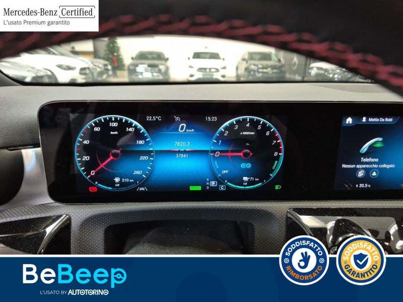 Mercedes-Benz Classe A A 250 E PHEV (EQ-POWER) PREMIUM AUTO
