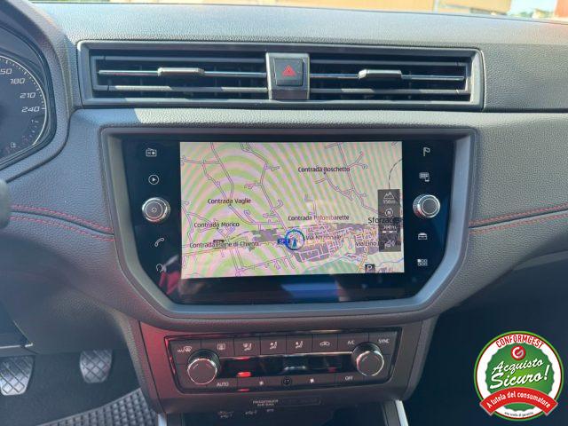 SEAT Arona 1.0 TGI FR 9cv Navigatore Carica Wireless
