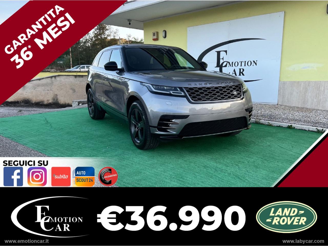 LAND ROVER RR Velar 2.0D 240 CV R-Dynamic - 2020