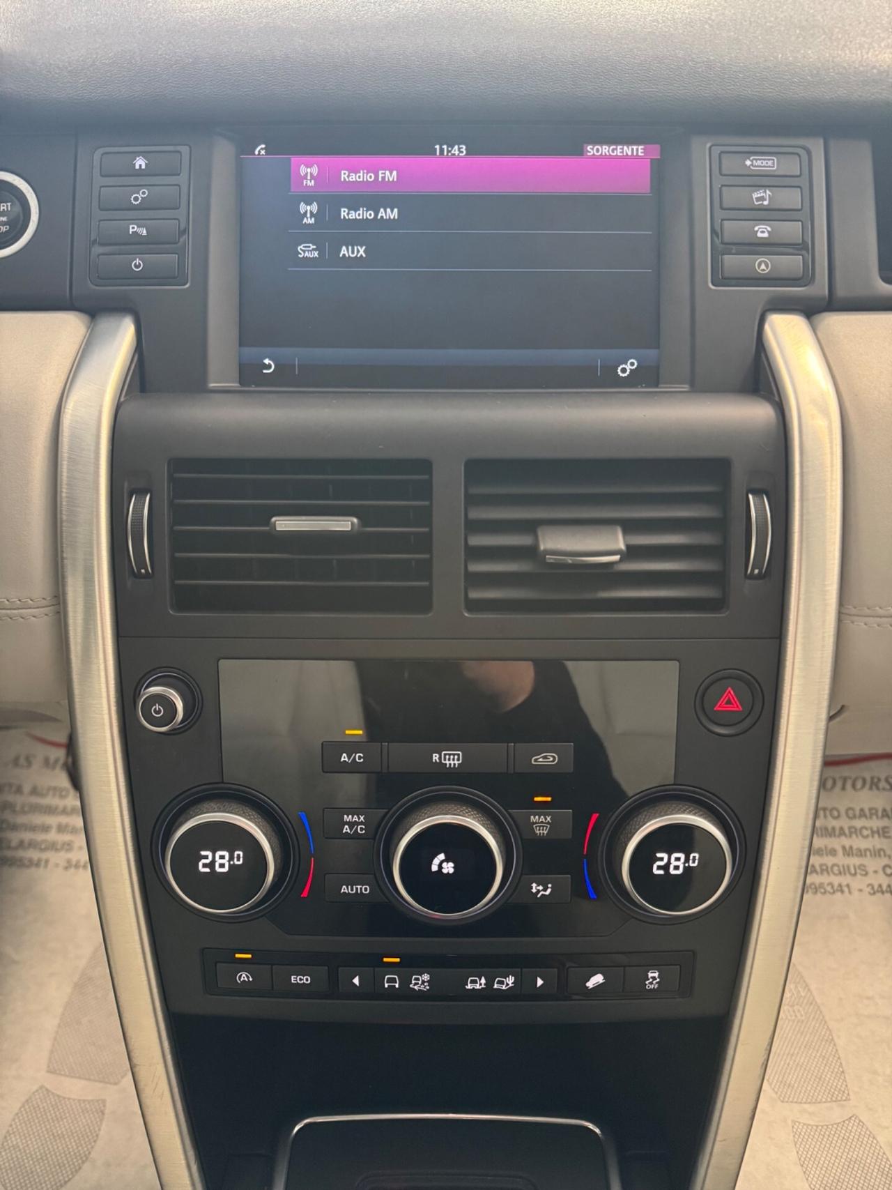 Land Rover Discovery Sport 2.0 TD4 150 CV HSE GARANTITA