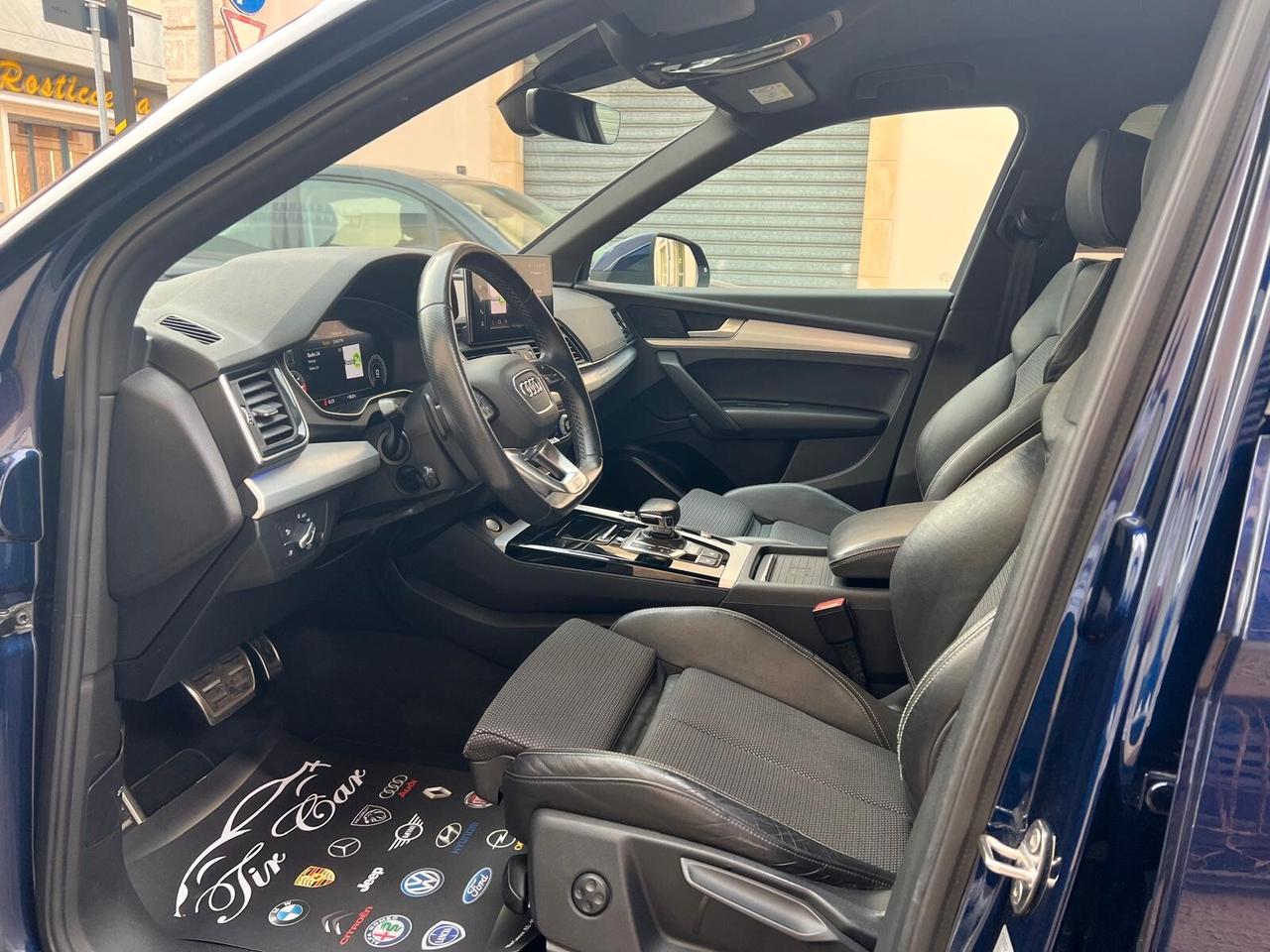 AUDI Q5 2.0 TDI 204CV MHEV S-LINE PLUS QUATTRO PELLE NAVI CAM ANNO 2021