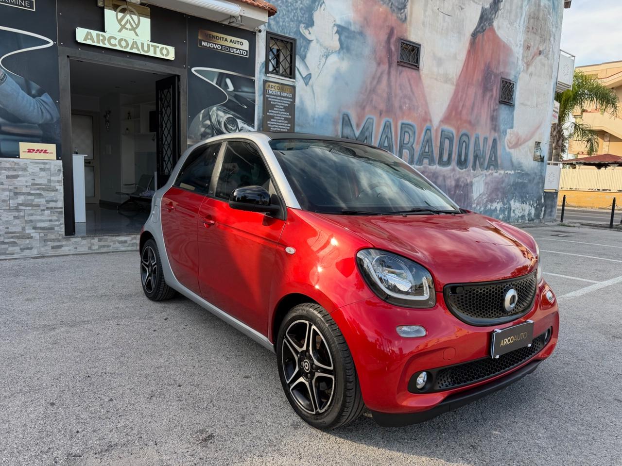 Smart For four cabrio automatica