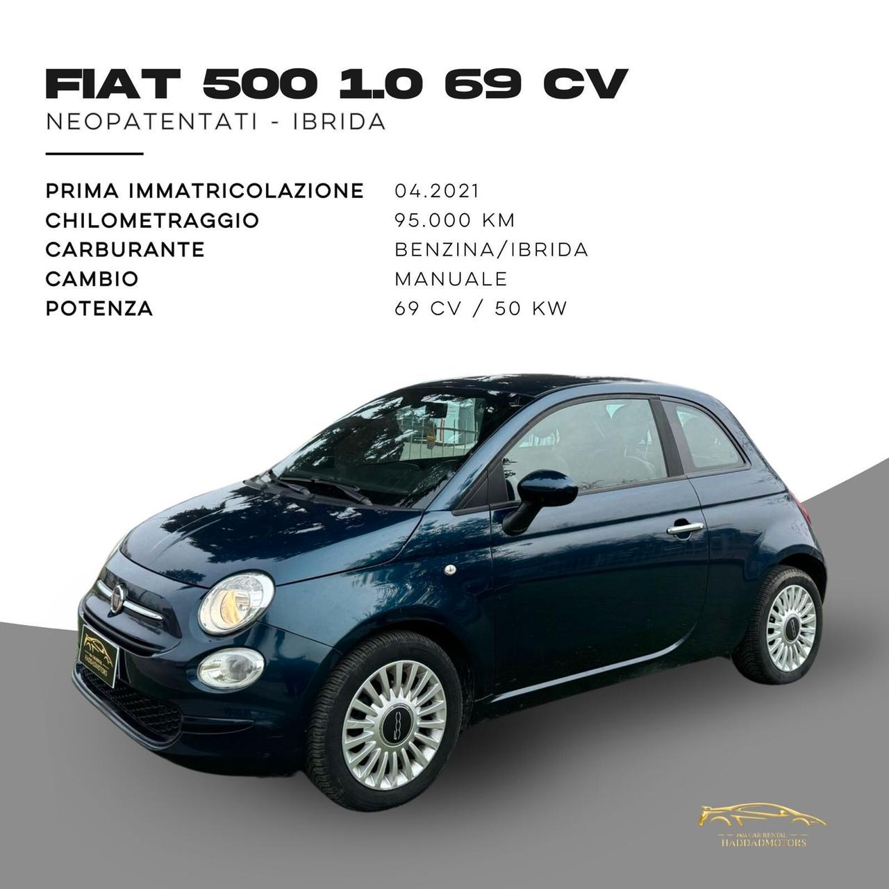 Fiat 500 1.0 Hybrid Dolcevita