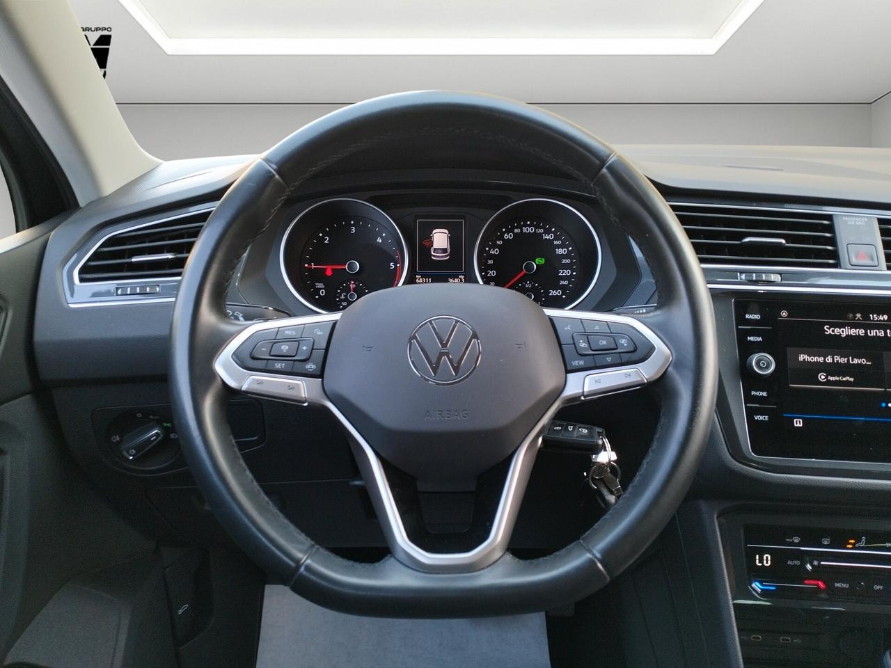 Volkswagen Tiguan, II 2021 2.0 tdi Life 150cv dsg IVA ESPOSTA