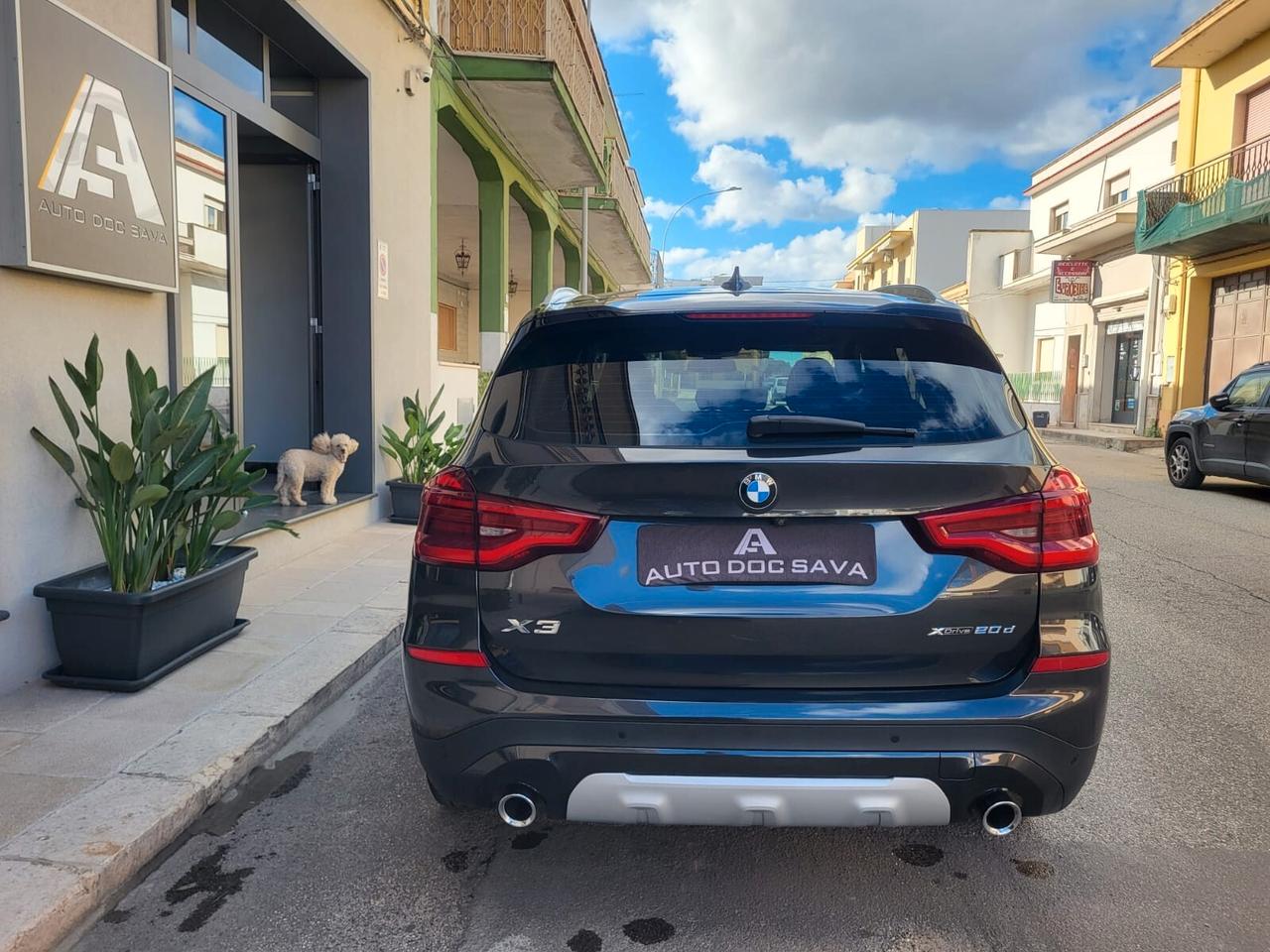 Bmw X3 X-Drive2.0 D XLine 190 CV+Luci Ambiente+Full Led+Navy Plus...