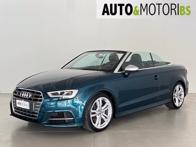 AUDI S3 Cabrio TFSI 300 CV quattro *CRONOLOGIA TAGLIANDI*