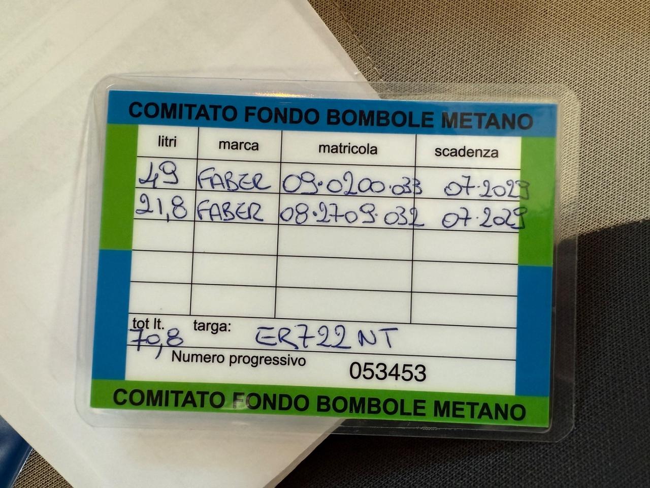 Fiat Panda 0.9 Natural Power Pop BOMBOLE OK 07/2029