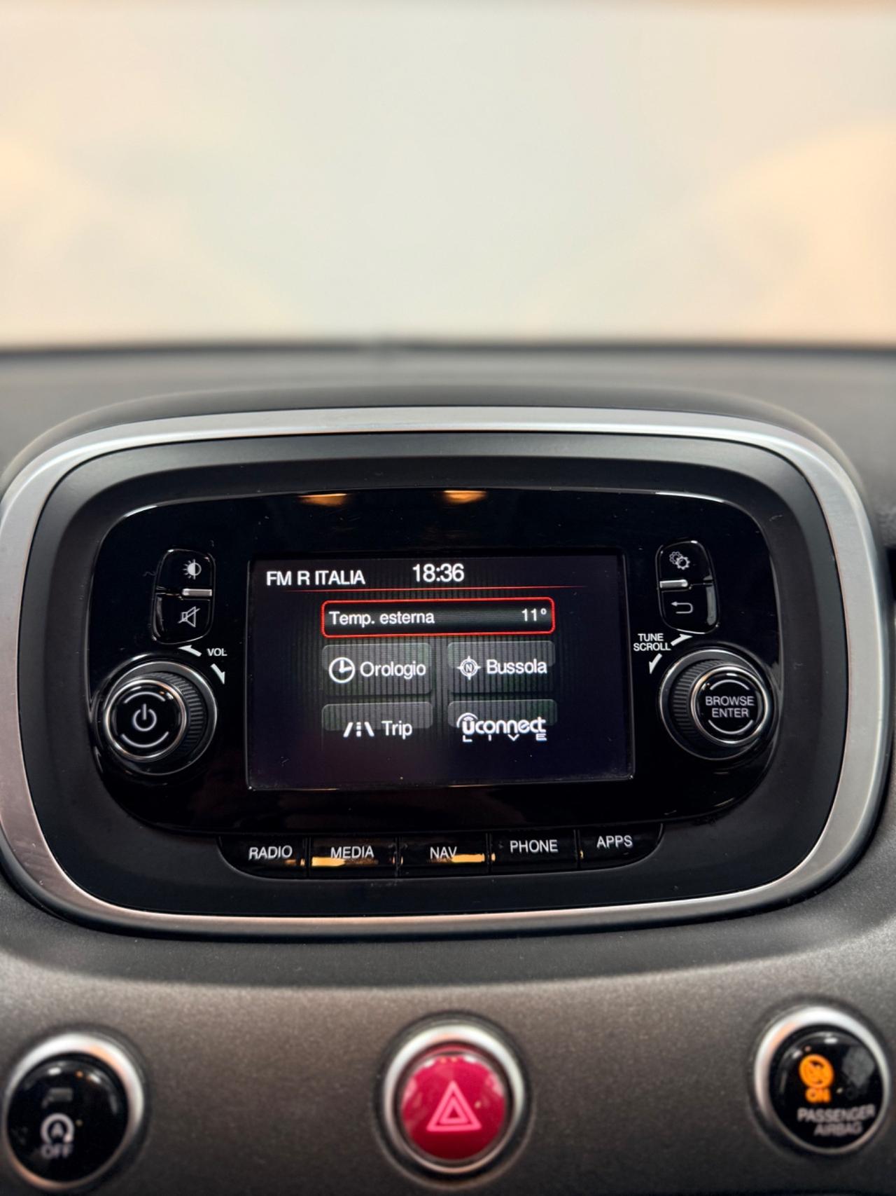 Fiat 500X 1.6 MTJ 120 CV Cross Plus 09/2016 EURO 6 NEOPATENTATI